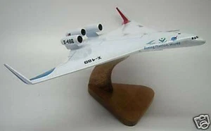 X-48-B Boeing Phantom Avión Escritorio Madera Modelo Grande Nuevo  - Imagen 1 de 1