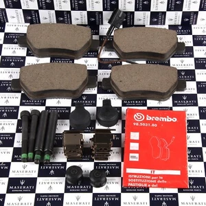 Genuine Maserati Ghibli Rear Brake Pads Set 2014-2016 OEM 673010327 - Picture 1 of 3