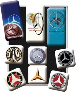 Nostalgic-Art Set di 9 Magneti Calamite Vintage Mercedes Benz – 83103 - Imagen 1 de 7