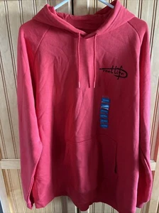 Reel Life Sweatshirt/Hoodie Ocean Washed Series Men's ~ NWT RED Size XXL - Picture 1 of 12