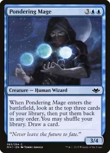 Pondering Mage | MtG Magic Modern Horizons | English | Near Mint-Mint (NM-M) - Picture 1 of 1