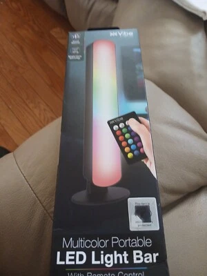 Vibe e-ssential Multicolor Portable LED Light Bar With Remote Control - Image 1 of 4