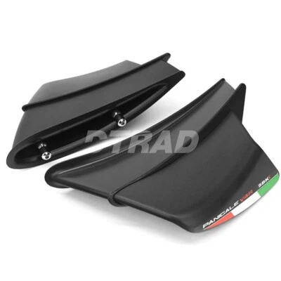 For DUCATI Panigale V4 V4S 2018-2021 Winglets Air Fit Aerodynamics Side Wing ABS Foto 1 de 4