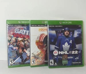Xbox One Games Fun Pack of 3. Battle Grounds, Squadrons, NHL 22 - Picture 1 of 5