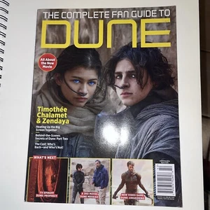 The Complete Fan Guide to Dune magazine 2024 Zendaya Timothee Chalamet   917 - Picture 1 of 2