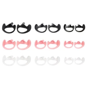 2 x Replacement Silicone Gel Earplug Earbuds for Ham Radio Air Acoustic Headset - Zdjęcie 1 z 9