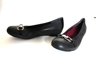 Munro Mujer Ivy Ballet Plano Cuero Negro Talla 8M Foto 1 de 4