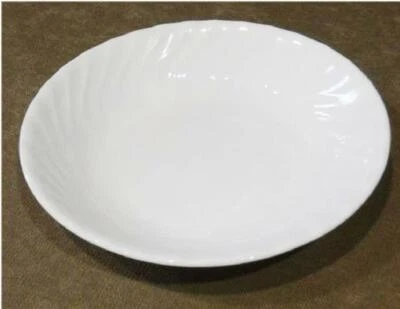 ❤️ PRISTINE! Corelle 20-oz ENHANCEMENTS 8.5" PASTA BOWL Soup Stew White Swirl