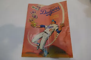 VTG 1967 L.A. DODGERS YEARBOOK SOUVENIR BOOK MLB HOF WORLD CHAMPS - Picture 1 of 5