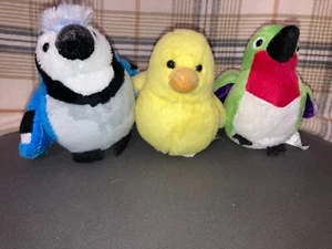Webkinz  3 Birds,  No Code - Picture 1 of 4