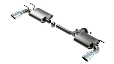 Borla S-Type Axle-Back Exhaust For 2019-2022 Mazda 3 Hatchback 2.5L 4 Cyl. NA - Image 1 of 3