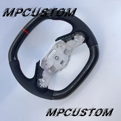 Fit For Chevrolet Corvette C8 2020 2021- 2024 2025 Carbon Fiber Steering Wheel  - Image 1 of 4