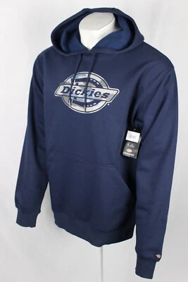Dickies Men's Hoodie Water Resistant Camo Graphic Fleece Dark Blue TW22CIK - Image 1 of 4