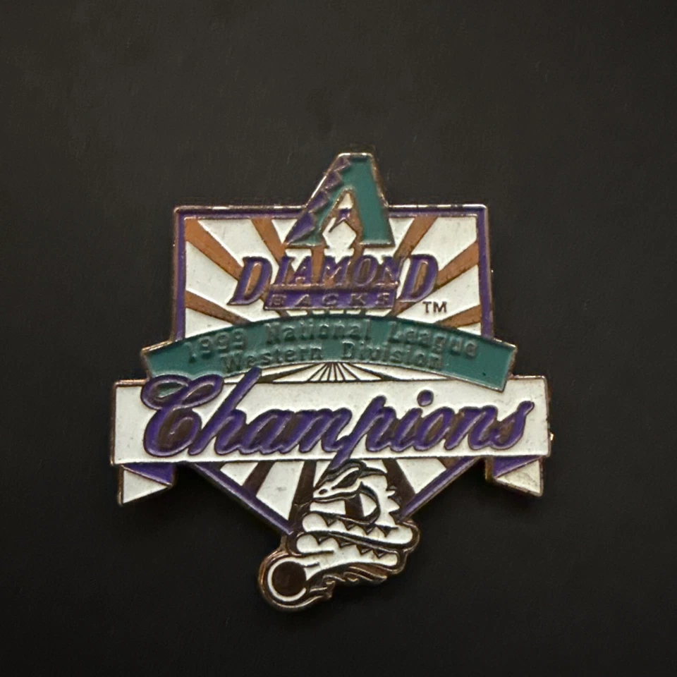 Arizona Diamondbacks National League Western Division Champions 1999 MLB Pin - Image 1 of 1