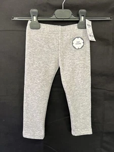 NWT OshKosh B'Gosh Toddler Girls' 2T Gray Cozy Leggings Sweatpants $20 - Picture 1 of 4