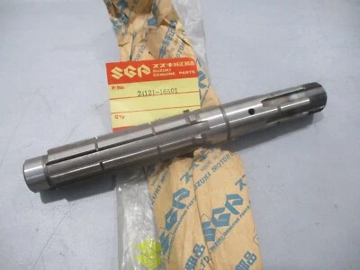 NOS Suzuki OEM Counter Shaft 1971-1975 TM400 1972 TS400 24121-16501 - Image 1 of 3