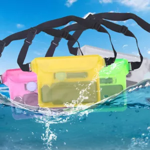 Wasserdichte Handytasche Versiegelung Strand Schwimmen Gürteltasche Unterwasser Case Hülle - Bild 1 von 21