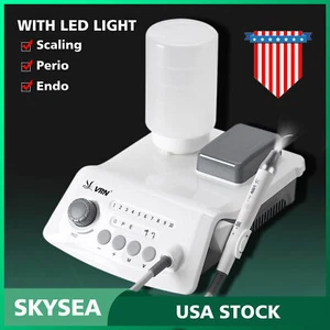 Escalador piezoeléctrico ultrasónico dental EE. UU. con pieza de mano desmontable LED apto para EMS VRN-A8 - Imagen 1 de 22