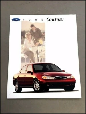 1998 Ford Contour 16-page Original Car Sales Brochure Catalog — 第 1/4 张图片