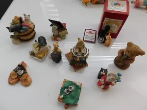 Vintage Colour Box Miniatures Collection Set X 10 - Picture 1 of 5