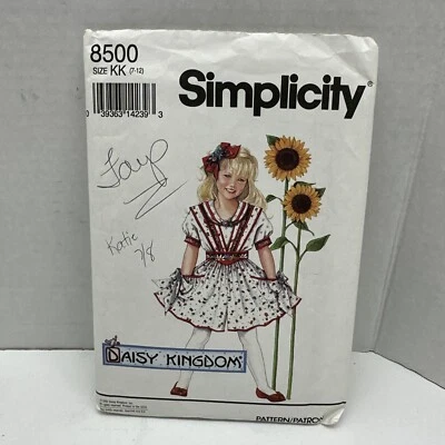 Sewing Pattern Blouse Jumper Culottes KK 7-12 Child STRETCH KNIT ONLY Uncut 8500 - Image 1 of 4