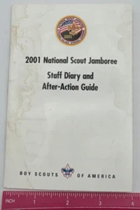 2001 BSA National Scout Jamboree Staff Diary & After-Action Guide Booklet - Picture 1 of 3