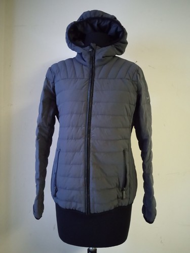 Michael Kors donna piumino imbottito con cappuccio giacca cappotto blu scuro S