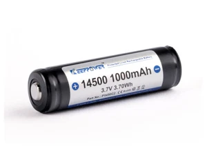 Keeppower 14500 - 1000 mAh, 3,6 - 3,7 V Li-Ion Batería PCB Protegida - Imagen 1 de 1