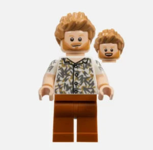 LEGO Minifigure - Queer Eye / Bobby Berk - que004 - NUOVO - Foto 1 di 1
