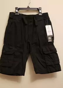 SOUTHPOLE BOYS SHORT EASY CARGO AUTHENTIC COLLECTION BLACK SIZE XL(7) NEW  - Picture 1 of 9