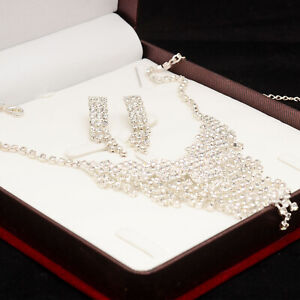Nuevo halsreif con perlas pedrería color plata/oro/claro collar Collier
