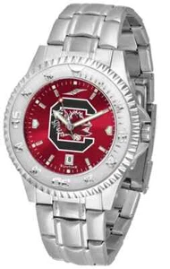 South Carolina Gamecocks Men Competitor Steel AnoChrome Watch - Picture 1 of 1