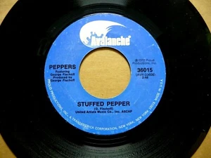 PEPPERS Stuffed Peppers/Peace Love Freedom FUNK B-Boy Breaks 45 MINT-! - Picture 1 of 2