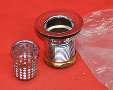 Bar Prep Lav Sink Junior Stainless Steel Drain Assembly w/ Strainer Basket 2"