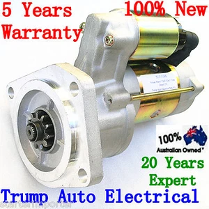 Starter Motor for Nissan Patrol GQ Y60 GU Y61 eng TD42 TD42T 4.2L Diesel 88-07 - Picture 1 of 5