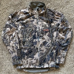 SITKA GoreTex Optifade Windstopper Men’s Medium Digital Camo Hunting Jacket READ - Picture 1 of 6