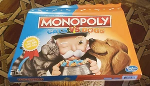 Monopoly Katzen vs. Hunde Brettspiel Neu Hasbro - Bild 1 von 2