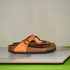 Birkenstock Gizeh Sandal Leather Black Women 37 R - Bild 1 von 15
