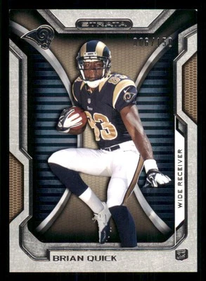2012 Topps Strata Bronze #21 Brian Quick /150 - Image 1 of 2