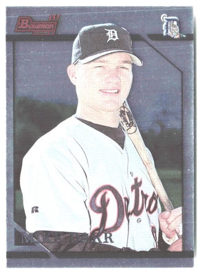 1996 Bowman Foil #247 Mike Darr Detroit Tigers Rookie MM - Image 1 of 2