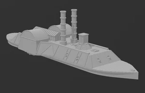 USS Eastport - Union - Escala 1/600 - Barcos - Veleros - Age of Sail - Imagen 1 de 1