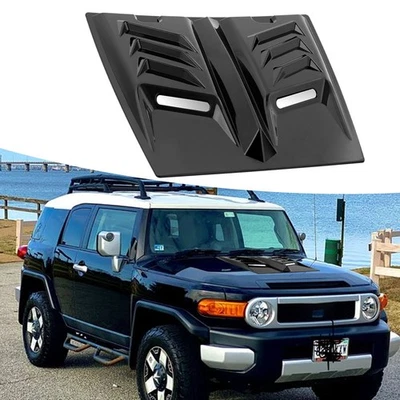 Gloss Air Flow Intake Hood Scoop Bonnet Vent Cover Decor For Toyota FJ Cruiser - Image 1 of 4