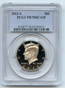 2012 S 50C Kennedy Half Dollar PCGS PR70DCAM - Picture 1 of 1