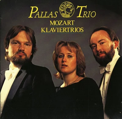 MOZART 3 Piano Trios (K.502 542 548) WAGENHAUSER Pallas Trio BLUE ANGEL LP 1985 - Image 1 of 3