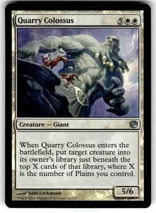 FOIL MTG NM Quarry Colossus Journey into Nyx Regular - Picture 1 of 2