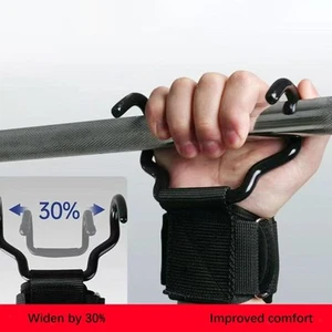 Fitness Weight Lifting Hook Provides Support for Rows Weightlifting Shrugs - Picture 1 of 6