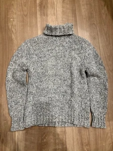 Suéter Camoshita United Arrows Lana Nylon Cachemira Cuello Alto Tejido Gris Talla 46 - Imagen 1 de 5