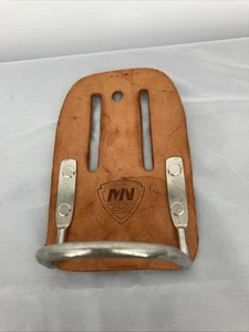 Vintage 1932 McGuire-Nicholas. Swing Hammer Loop-Saddle Leather Holder NEW - Picture 1 of 9
