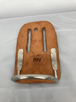 Vintage 1932 McGuire-Nicholas. Swing Hammer Loop-Saddle Leather Holder NEW - Image 1 of 4