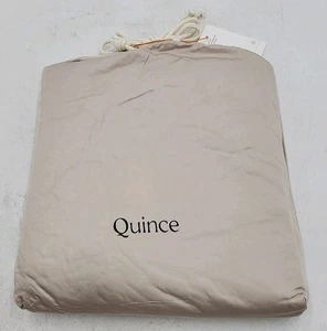 NEU Quitte 3 Stück Bambus Spannbettlaken Set QUEEN Sand Spannbetttuch, 2 Kissen C. - Bild 1 von 7